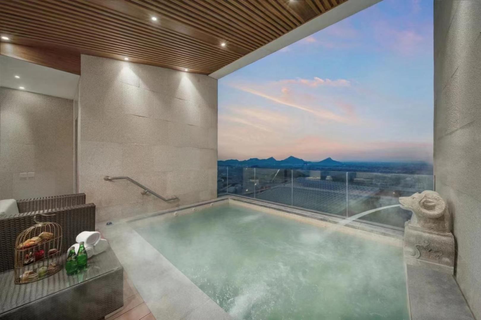 Grand Bay Hotel Beijing Jinpoluo Eksteriør bilde